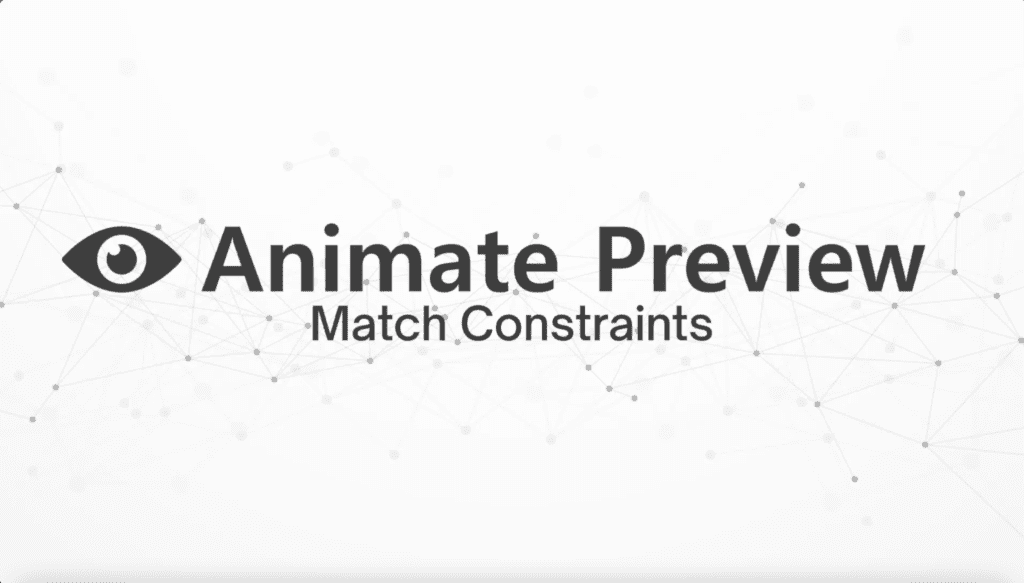 3 - Match Constraints