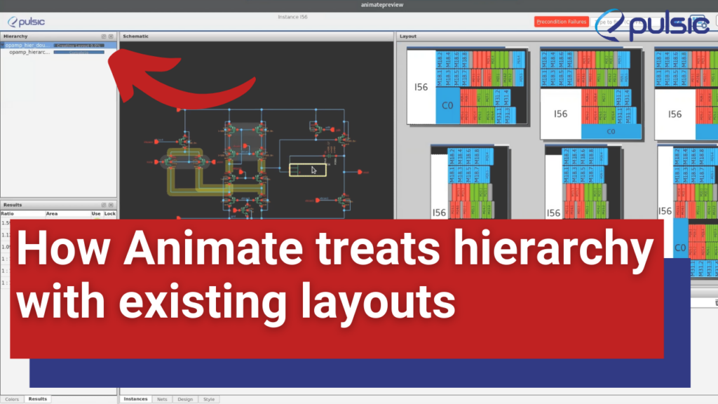 How Animate treats hierarchy with existing layouts