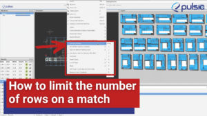 Limiting the number of rows on a match