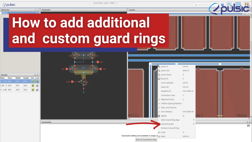 2 Minute Training - How to add additional and custom guard rings