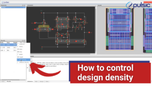 Animate video showing the correct menu for controlling density